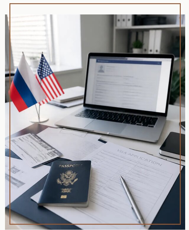Оформление визы в США для туристов и бизнеса в Донском