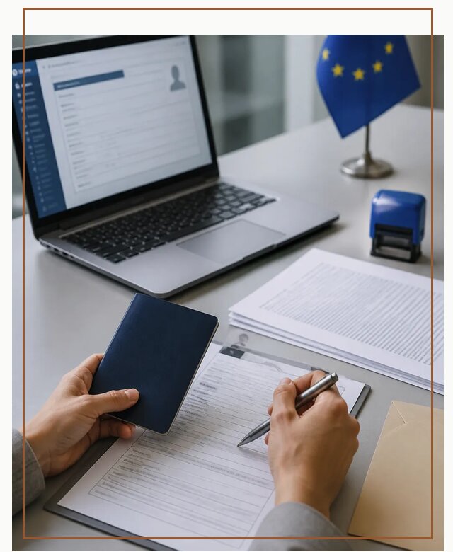 Оформление национальной визы D для переезда и работы в Донском