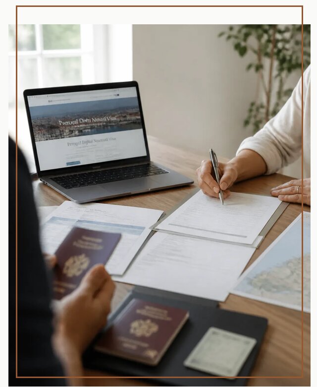 Оформление Digital Nomad и ВНЖ Португалии в Донском